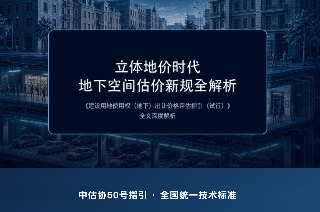 【政策解读】立体地价时代：地下空间估价新规全解析